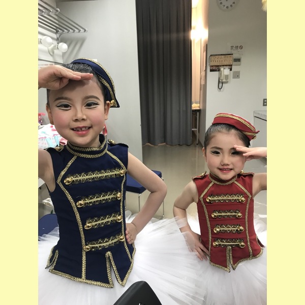 2017年スタジオパフォーマンス　控室の様子　杉並区高円寺のハナバレエスクール